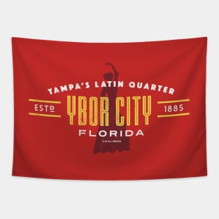 Ybor City Florida - Dancer Tapestry