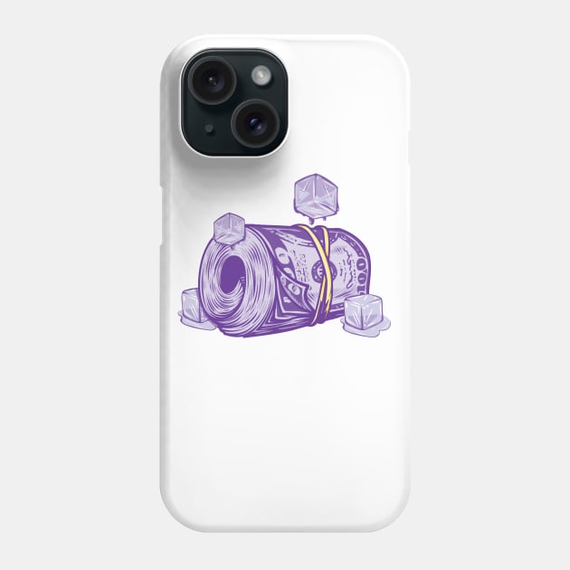 Lean spilled on the money stack Phone Case by deludedclothing