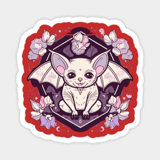 Pastel Goth Cute Bat Magnet