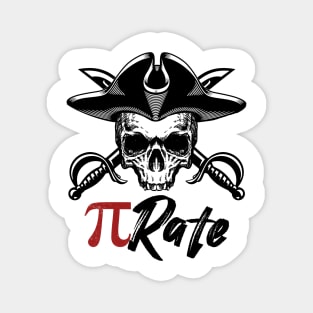 Pi rate Pi Shirt for international Pi Day Magnet