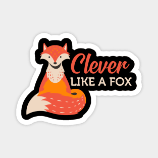 Clever Fox Magnet