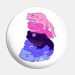 Omnisexual Pride Frog Stack Pin