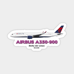 Airbus A350-900 - Delta Air Lines Magnet