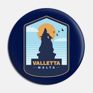 Valletta Malta Pin