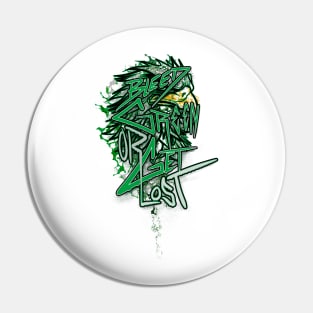 Bleed Green or Get Lost - Philadelphia St. Patrick's Day Pin