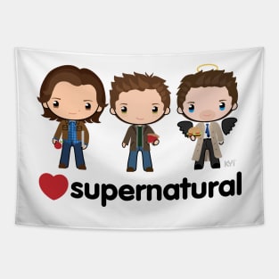 Love Supernatural Tapestry