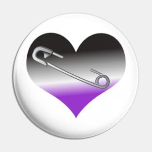 Ace Safety Heart Pin