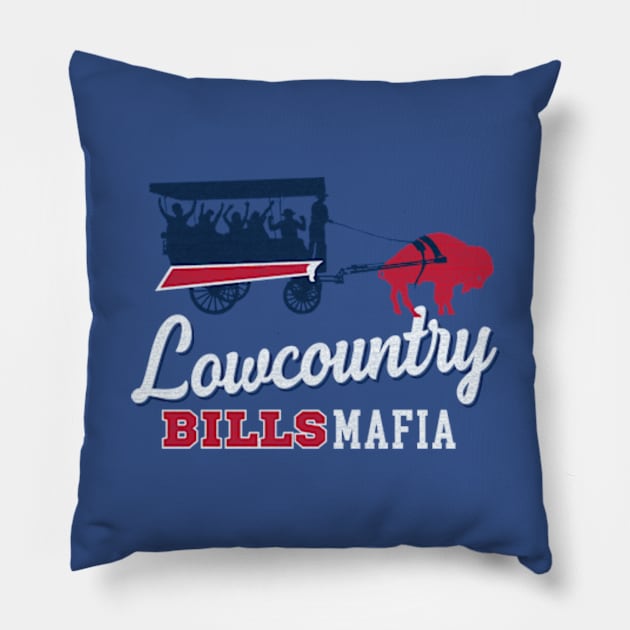 Chucktown Mafia Carriage Pillow by Lowcountry Bills Mafia