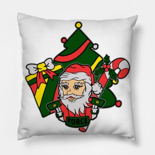 Santa Christmas Holiday Pillow