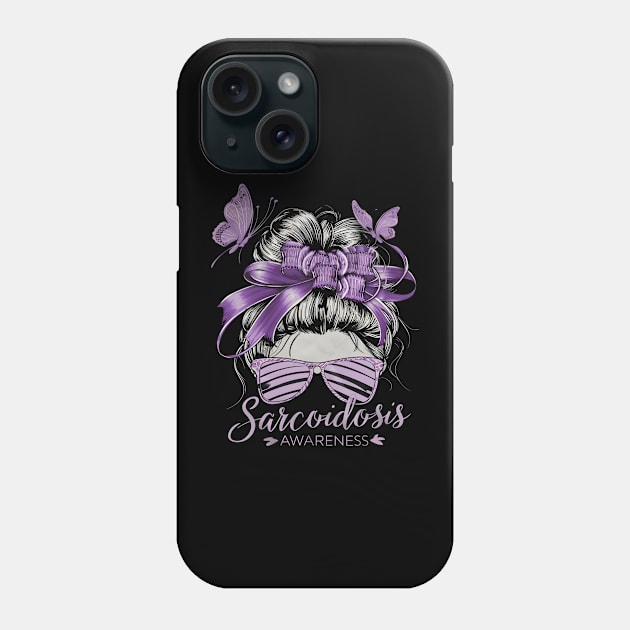 sarcoidosis awareness Phone Case by Japanese Fever