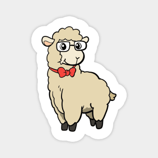 Nerdy Llama Magnet