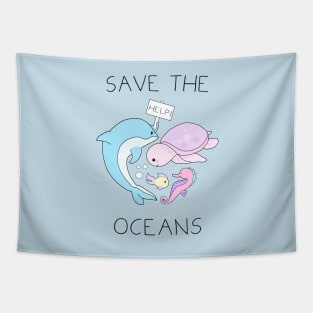 Save The Oceans Tapestry