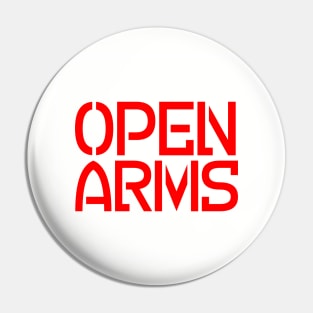 Open Arms Design Pin