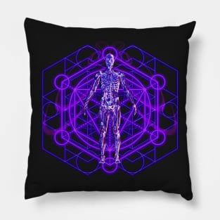 Sacred Geometry and the Human Body Pillow