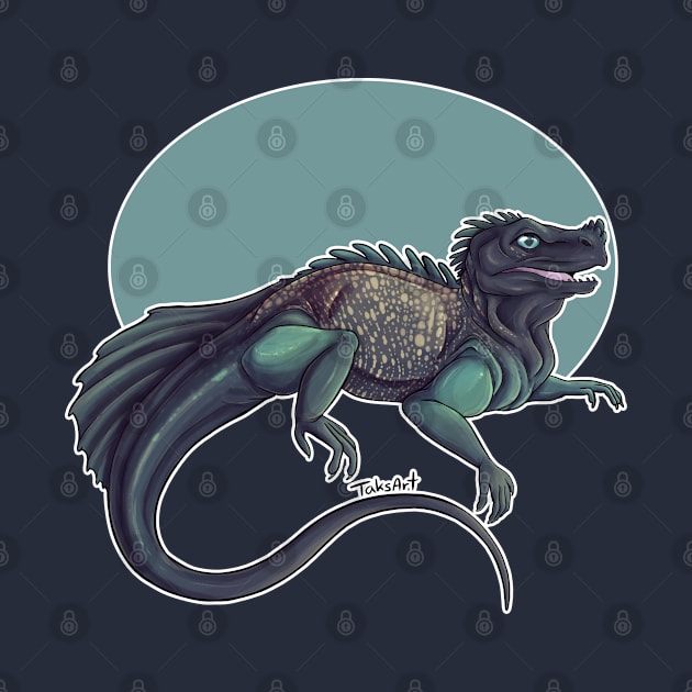 Sailfin Dragon by TaksArt