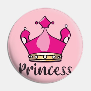 Royal Princess Crown Pin