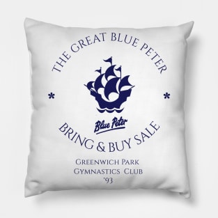 Blue Peter Bring & Buy Sale Pillow