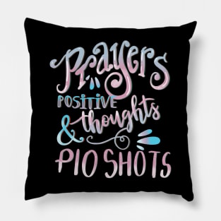 PIO Christian Infertility Faith Motivational Gift Deign Pillow