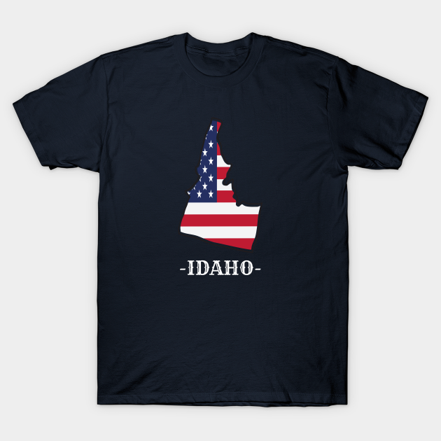 Discover Idaho American - Idaho State - T-Shirt