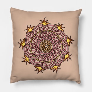 Celtic Wheel of Life 4 Pillow