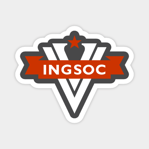 IngSoc Magnet by mushroomblue