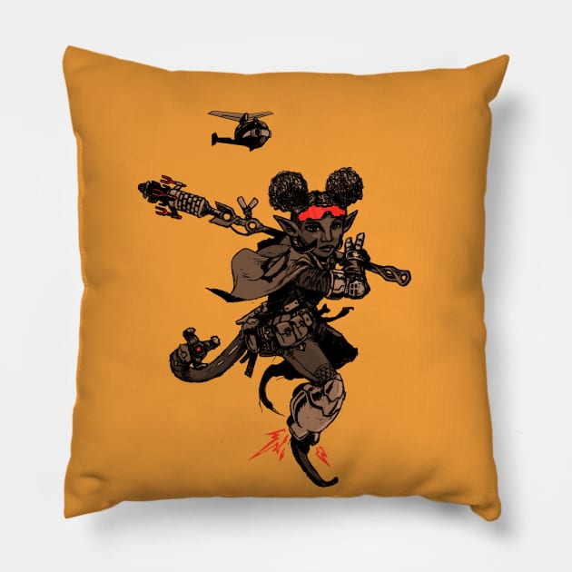 Farrow, What We Remember Pillow by paintedmonk