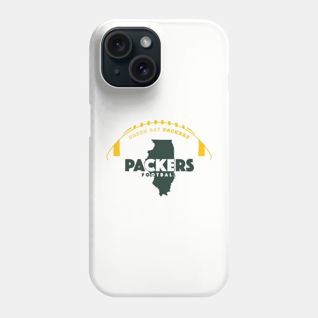 Green Bay Packers Phone Case by Crome Studio