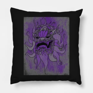 Resplendent Purple Fu Pillow