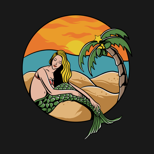 chillin mermaid by PlasticGhost