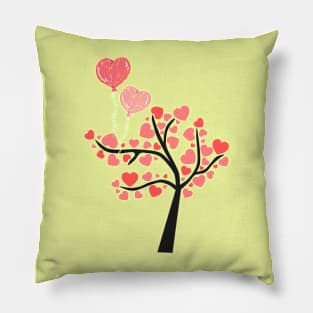 Tree of Hearts! Pillow