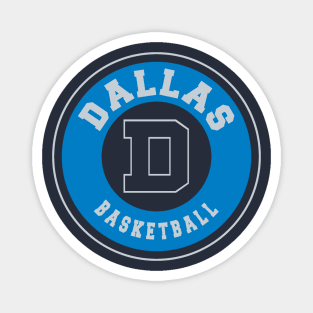 Dallas basketball Magnet