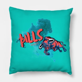 Bills pride Pillow