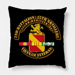 2nd Battalion, 35th Artillery w SVC Pillow