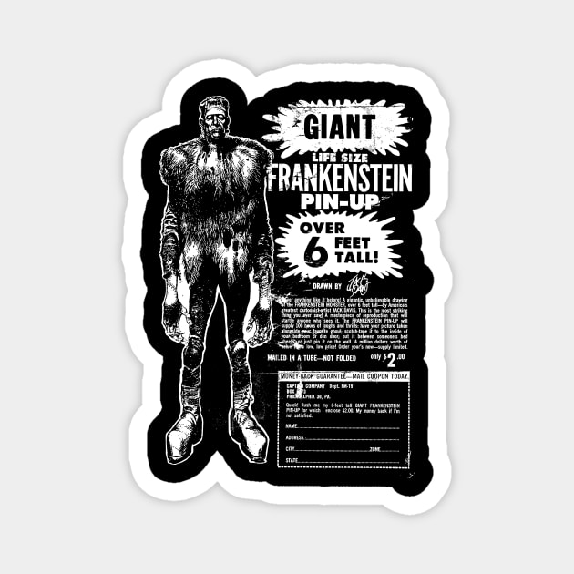 famous monsters Magnet by burristx