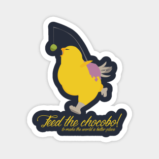 Feed the chocobo! Magnet