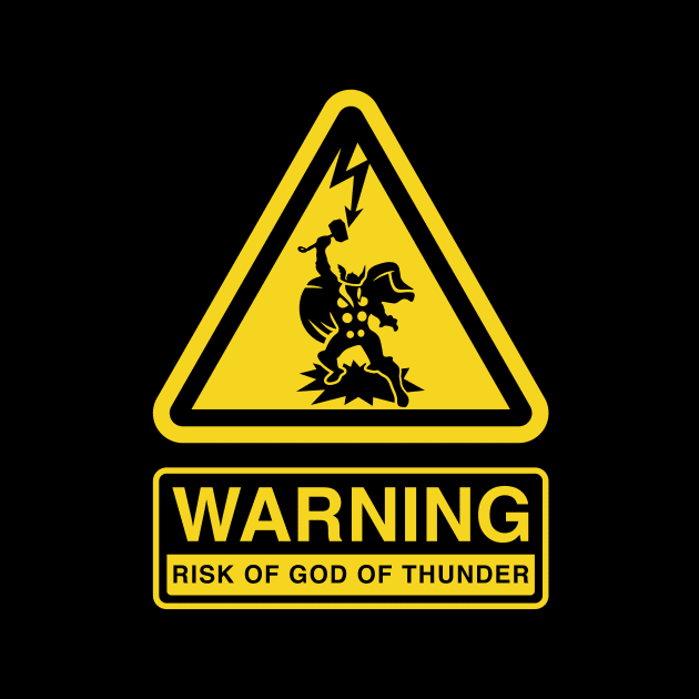 WARNING Risk of God of Thunder by demonigote