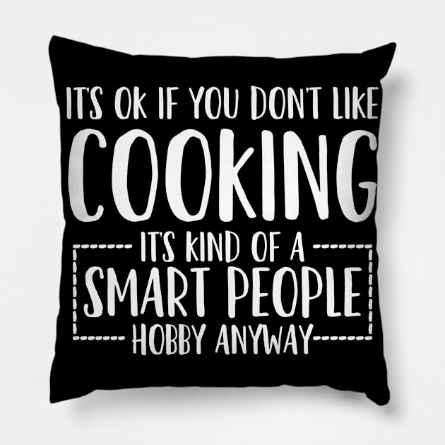 Cooking Chef Cook Pillow by CreativeGiftShop