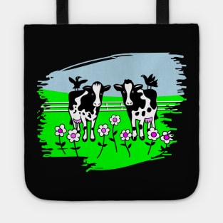 Cows Make Me Happy Tote