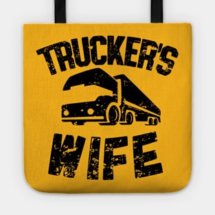 Trucker's wife (black) Tote