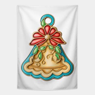 Gingerbread Bell Tapestry
