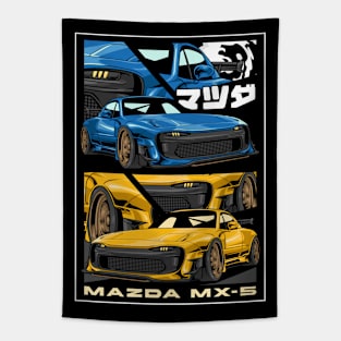 Miata MX-5 Car Tapestry