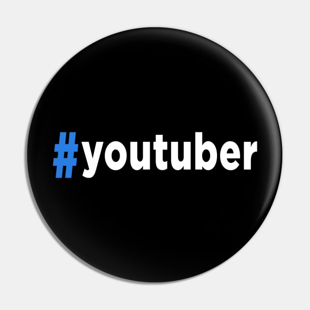 Hashtag Youtuber Pin by VintCam