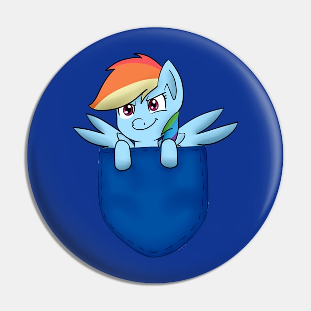 Pocket Dash Pin by Teamrocketchu