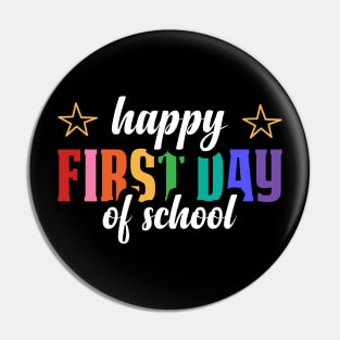 Happy first day of school Pin