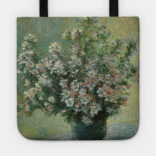 Vase of Flowers by Claude Monet Tote