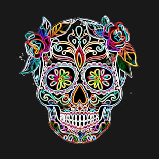 Cinco de Mayo Day Of the Dead Sugar Skull T-Shirt