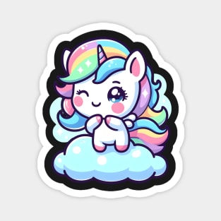 Blinking Unicorn Magnet