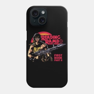 Reading Rambo Phone Case