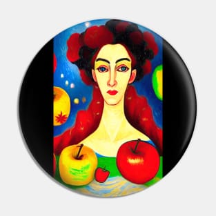 Goddess of Apples 2 Pin