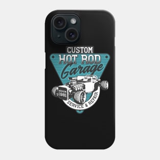 Hot rod garage Phone Case